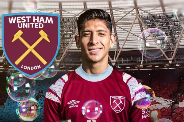 Primeras imágenes de Edson Álvarez como futbolista del West Ham