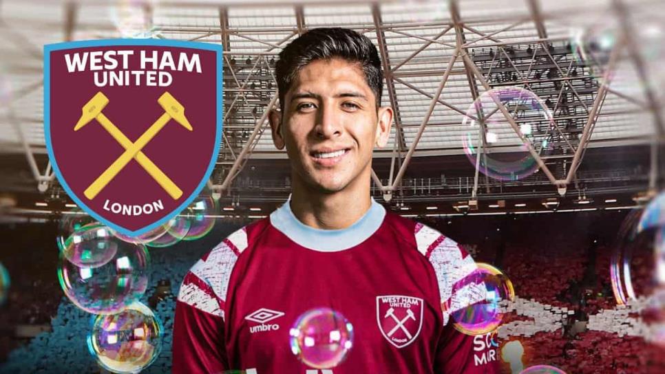 Primeras imágenes de Edson Álvarez como futbolista del West Ham