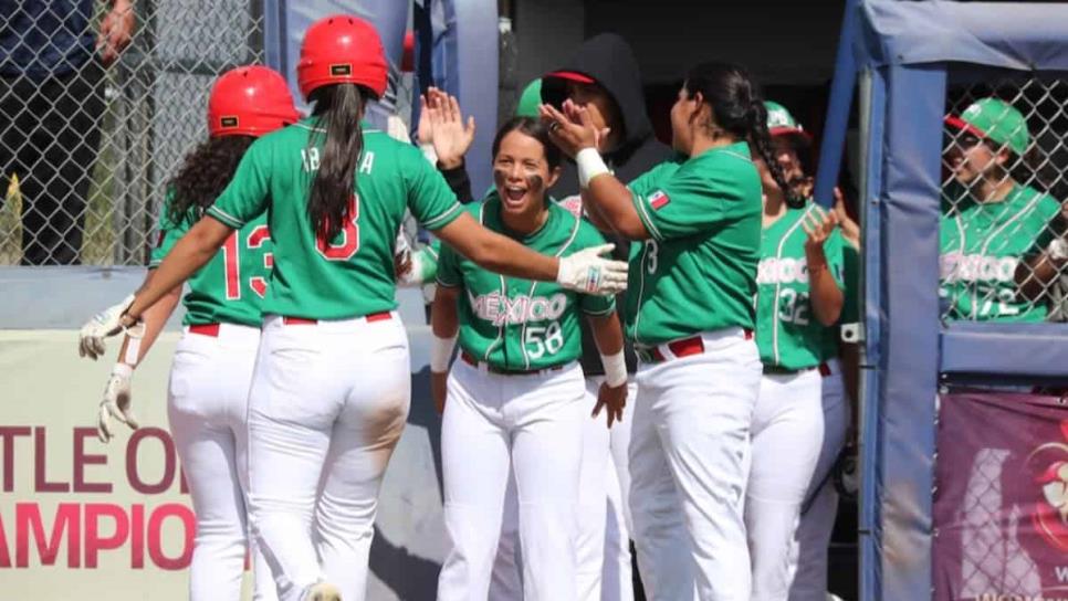 México hace historia y gana por primera vez en un mundial Femenil de Béisbol