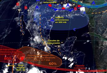 Tres ciclones en desarrollo en el Océano Pacífico