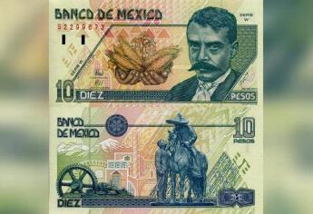 ¿Tienes un billete de 10 pesos «viejito»? Esta información te interesa