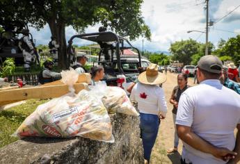 DIF Sinaloa lleva apoyos a San José de las Delicias