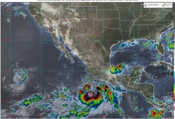 Se forma la tormenta tropical «Hilary» al sur de México