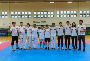 Cuatro culiacanenses taekwondoines representarán a México en Mundial Escolar