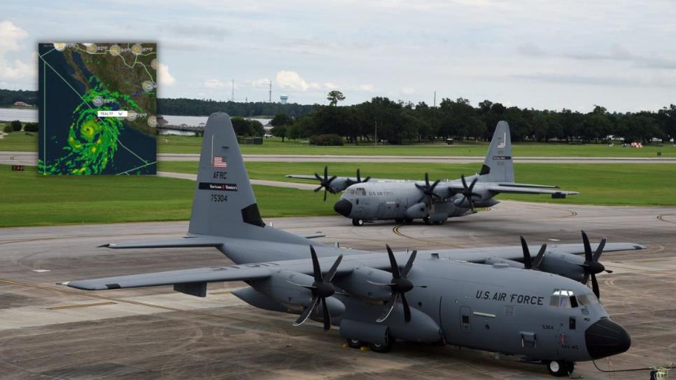 Avión cazahuracanes se mete al ojo de «Hilary»: «es un poderoso huracán»