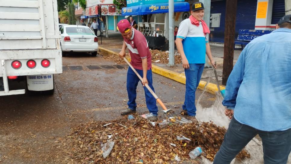 Tras los efectos de «Hilary» se intensifican labores de limpieza en Ahome