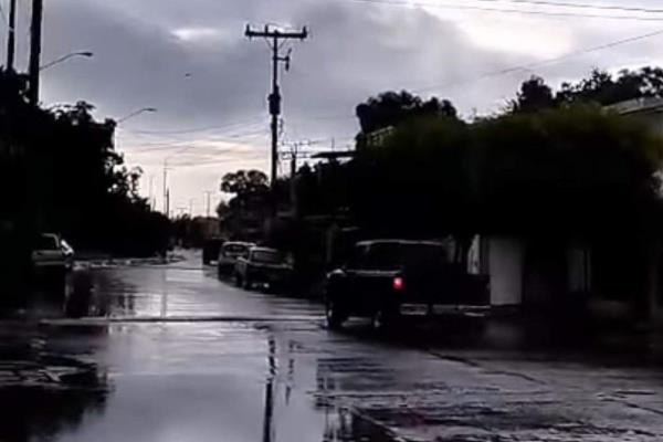 Se presentan lluvias ligeras en Navolato, a consecuencia de «Hilary»
