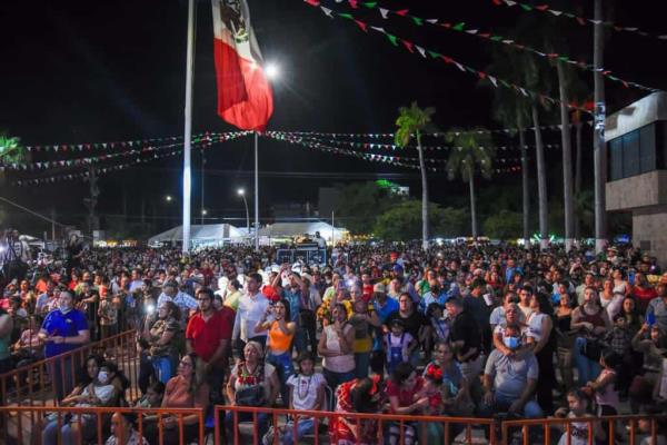 Música en vivo, juegos mecánicos y antojitos, todo listo para las Fiestas Patrias Ahome 2023