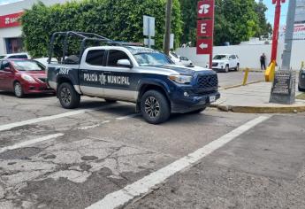 Asaltante dispara en un banco de Culiacán al no poder robarlo