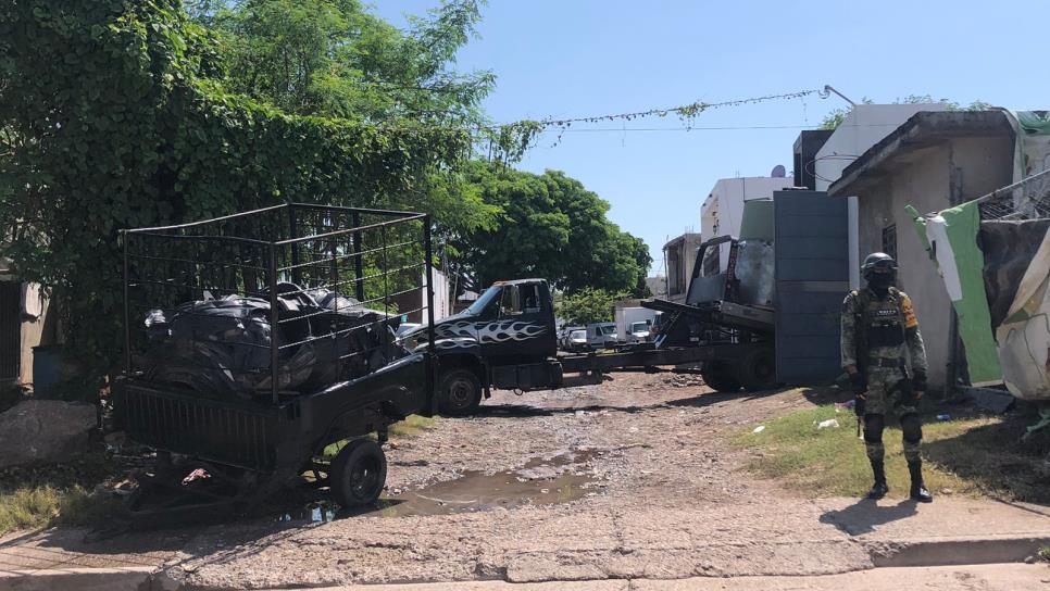 Catean la FGR y el Ejército un domicilio en Culiacán