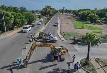 Obra del bulevar Rosales de Los Mochis estaría lista en 4 meses