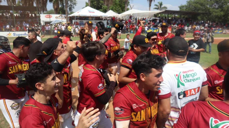 Pascoleros de San Miguel son los nuevos campeones de la Clemente Grijalva