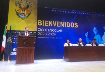 Rector de la UAS arranca el nuevo ciclo escolar 2023-2024