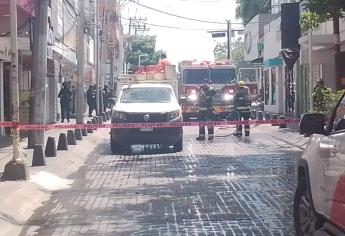 Fuga de gas moviliza a autoridades en el Centro de Culiacán