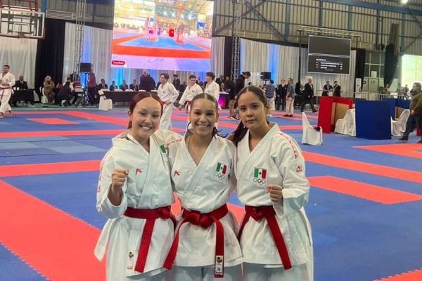 Águilas UAS de karate logran medalla panamericana en Chile