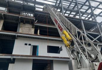 Trabajador cae de edificio en construcción en Culiacán