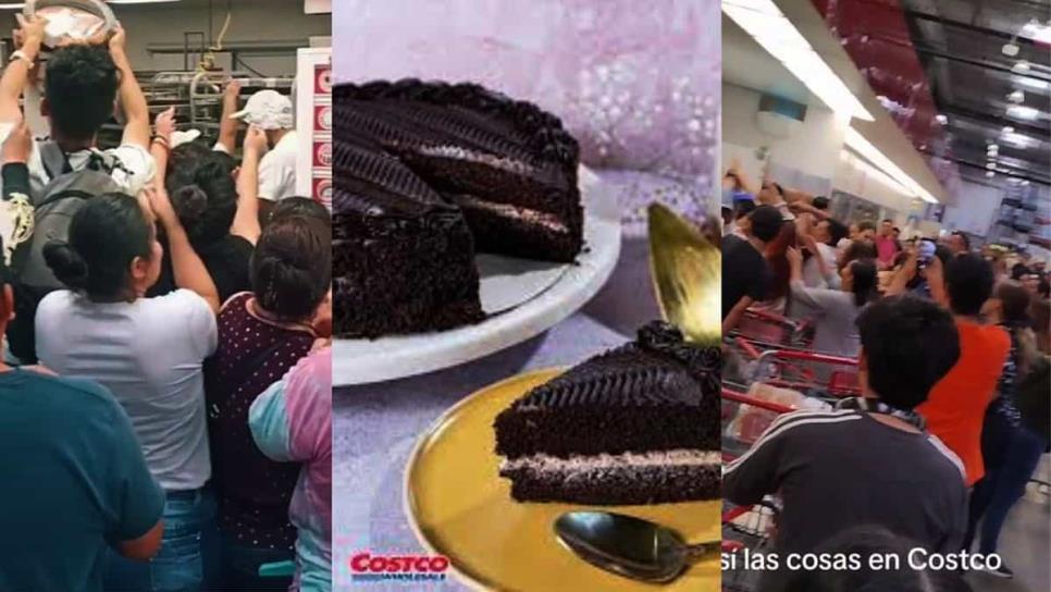 Costco: clientes protagonizan «guerra de los pasteles» dentro de la tienda | VIDEO