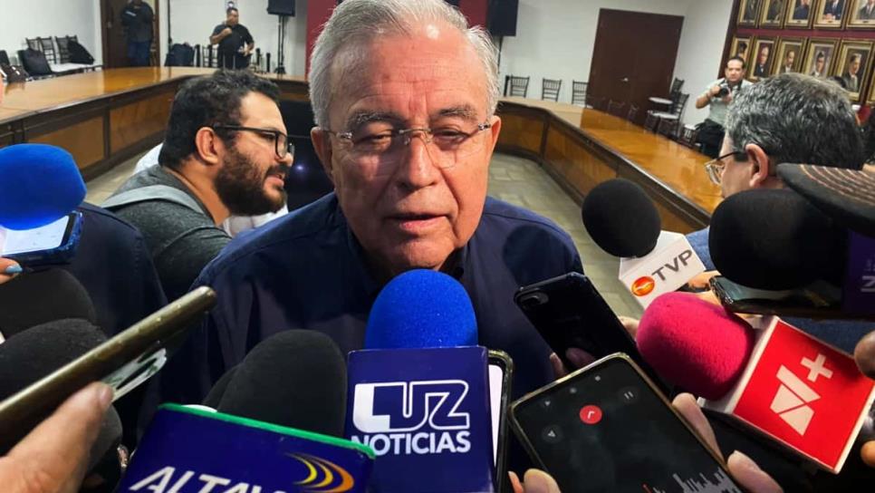 Rocha Moya anuncia más ajustes en su gabinete