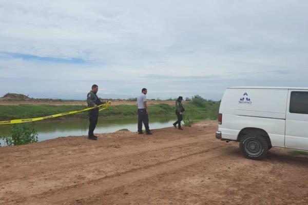 Encuentran flotando a un hombre sin vida en el Canal Alto, en Guasave