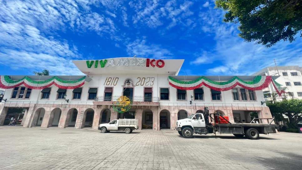 Todo listo para el Grito de Independencia en Mazatlán 