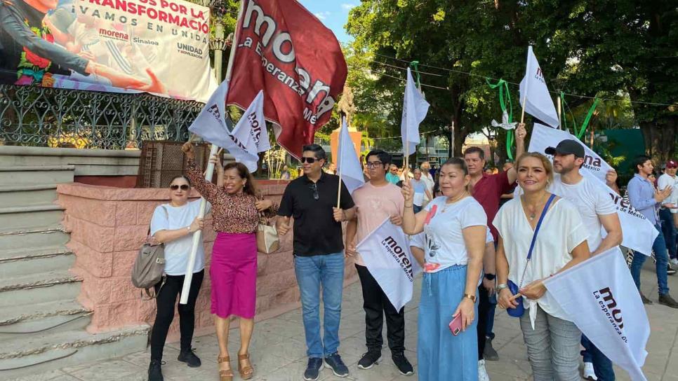 Culichis celebran el triunfo de Claudia Sheimbaum en el centro de la ciudad Culichis celebran el triunfo de Claudia Sheimbaum en el centro de la ciudad