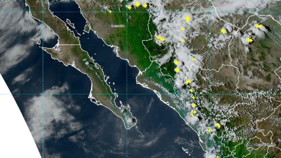 Pronóstico de lluvias en Sinaloa para este martes