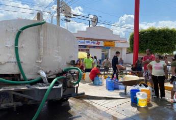 JAPAC habilita nuevos centros de llenado de agua con pipas en Culiacán 