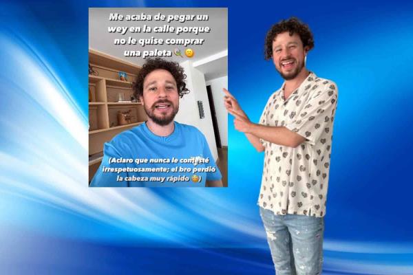 Luisito Comunica es agredido a golpes por negarse a comprar paletas