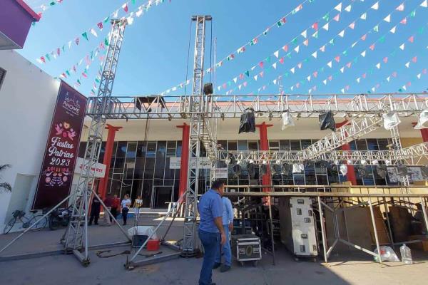 Todo listo para la gran fiesta del Grito de Independencia en Ahome