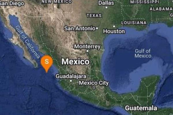 Sismo de magnitud 4.1 sacude el suroeste de Mazatlán