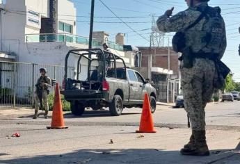 Militares aseguran un domicilio en la Miguel Hidalgo, en Culiacán