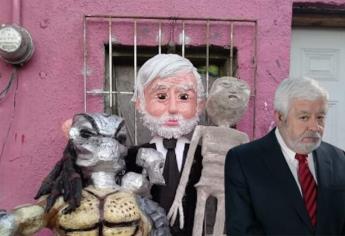 ¡Solo en México! Crean la piñata de Jaime Maussan y sus extraterrestres