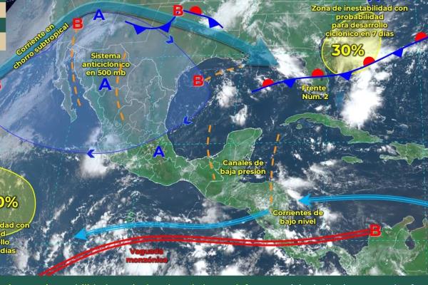 Anticiclón: qué es y por qué traerá más calor a Sinaloa