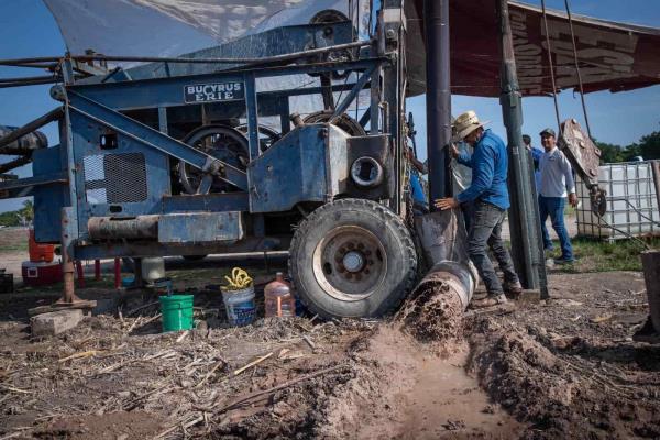 Se invertirán 40 mdp en pozos para llevar agua potable al sur de Culiacán: Gámez Mendívil