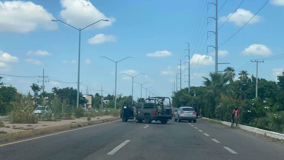 Militares blindan las salidas y entradas de Culiacán, tras megaoperativo en privada