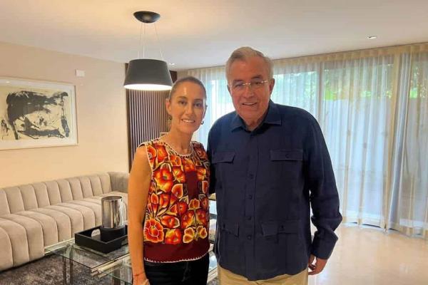 Gobernador de Sinaloa se reunirá con Claudia Sheinbaum este 31 de octubre