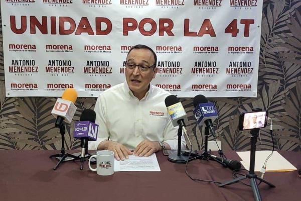 Antonio Menéndez, fundador de Morena en Ahome, buscará la alcaldía en 2024
