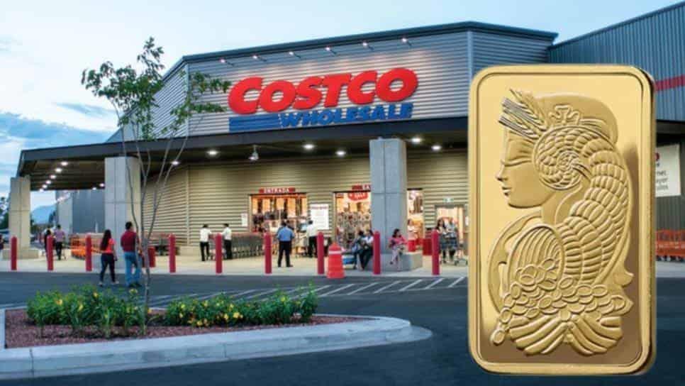 Costco vende lingotes de oro y se agotan rápidamente como los pasteles Costco vende lingotes de oro y se agotan rápidamente como los pasteles