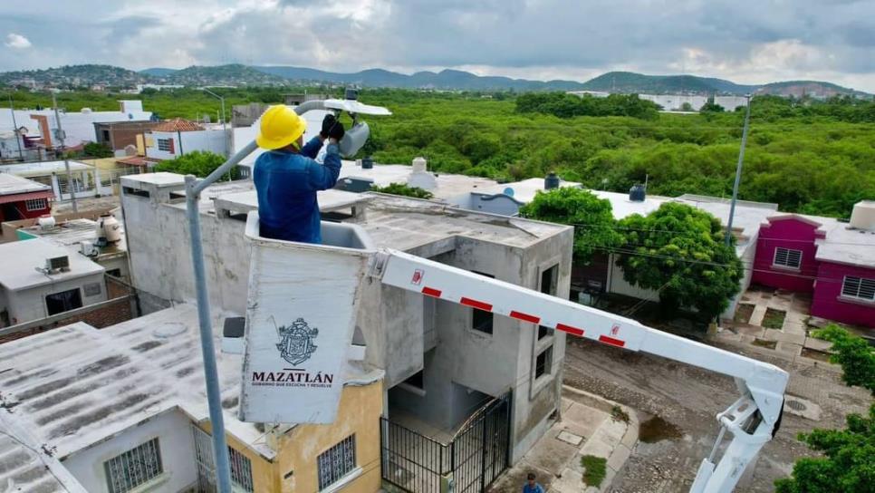 Instalarán 25 mil nuevas lámparas en total en Mazatlán: alcalde