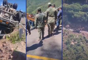 Al menos dos militares sin vida deja accidente en la sierra de Durango | VIDEO