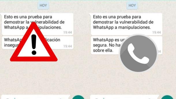 Los mensajes peligrosos que debes evitar en WhatsApp