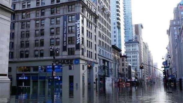 Nueva York amaneció bajo el agua tras torrenciales lluvias | VIDEO