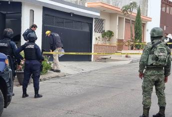 Sujetos armados disparan contra una casa en la colonia Loma Linda de Culiacán