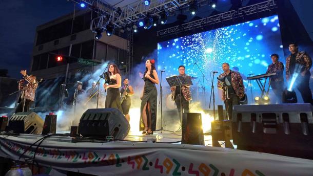 Kabonys Band pone el ambiente musical en el 492 aniversario de Culiacán
