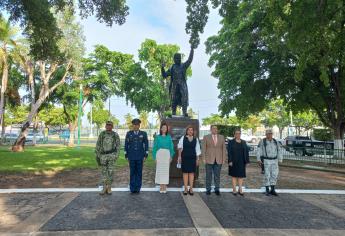 Conmemoran el 258 aniversario del natalicio de Morelos, en Culiacán