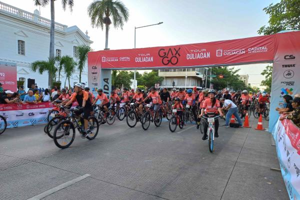 Realizan rodada por el 492 aniversario de Culiacán