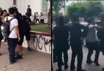 UAS condena abuso de autoridad y exceso de fuerza de policías contra estudiante de prepa