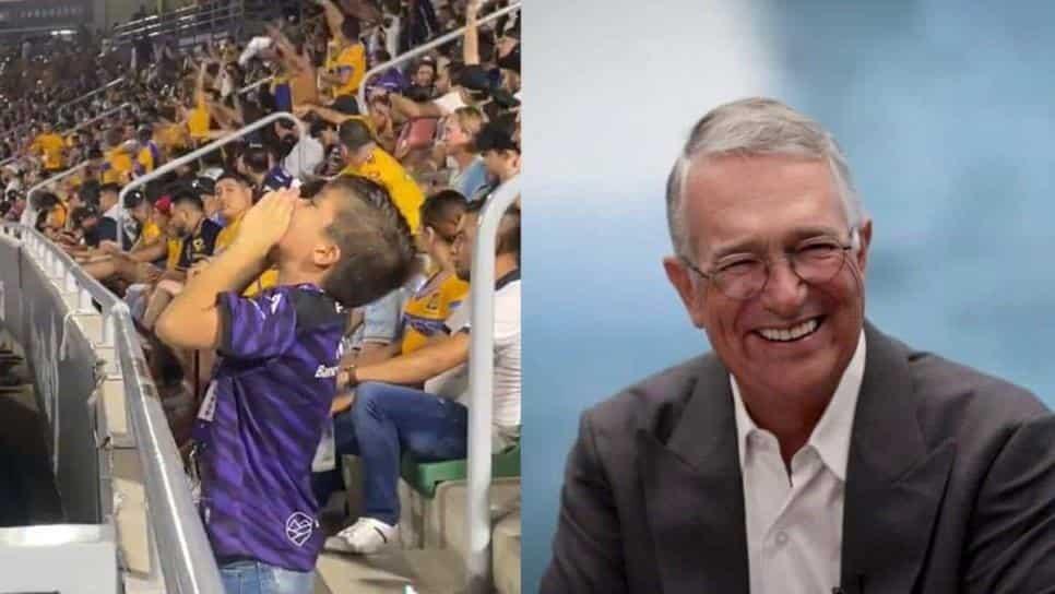 Salinas Pliego encuentra a niño aficionado de Mazatlán que se volvió viral; reveló lo que le regalará