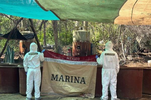 Marina localiza y desmantela «narcolaboratorios» en Cosalá y en San Ignacio