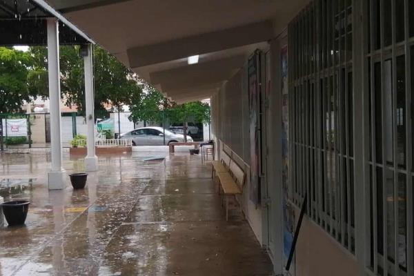 Suspenden clases en el turno vespertino en Sinaloa por «Lidia»